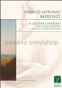 A Luciano Damiani, for Voice, Violin and Piano